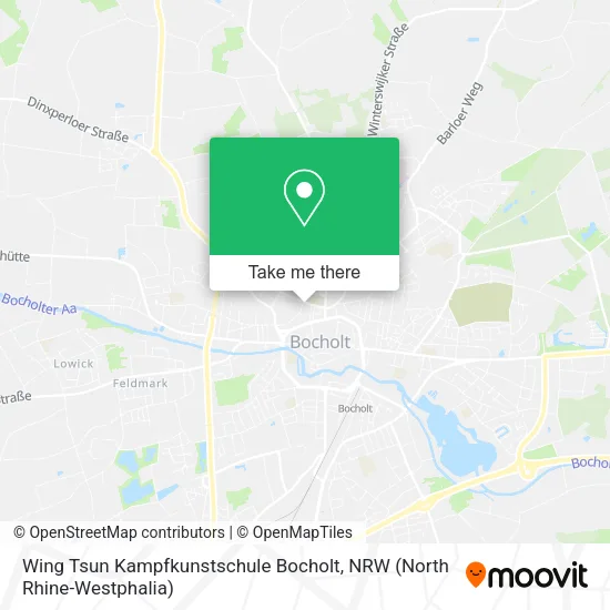Карта Wing Tsun Kampfkunstschule Bocholt