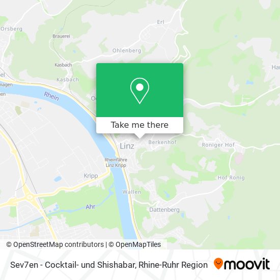 Sev7en - Cocktail- und Shishabar map