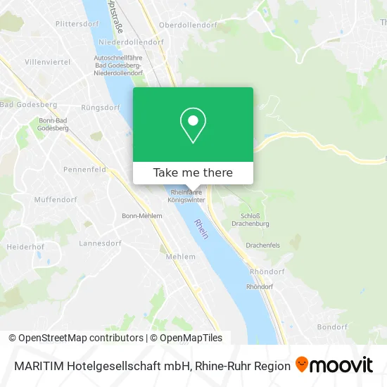Карта MARITIM Hotelgesellschaft mbH