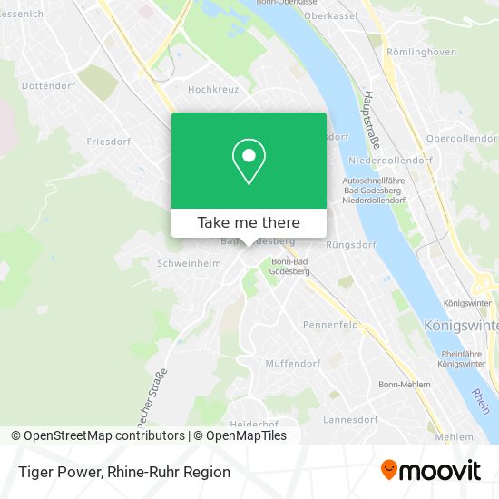 Tiger Power map