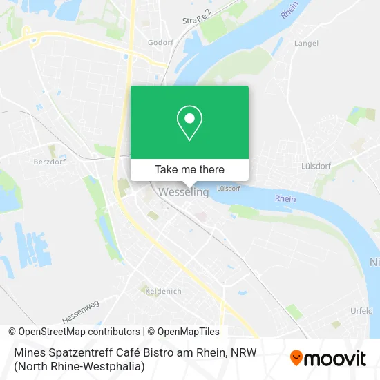 Карта Mines Spatzentreff Café Bistro am Rhein