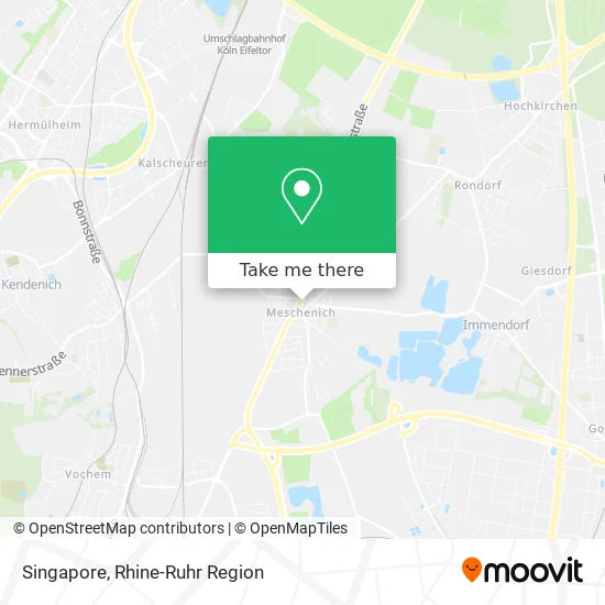 Карта Singapore