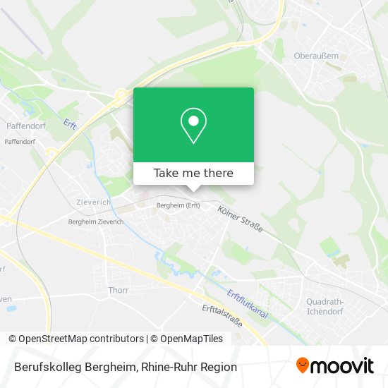 Berufskolleg Bergheim map