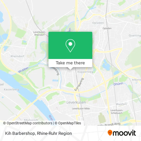 Карта Kih Barbershop