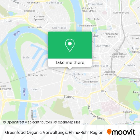 Greenfood Organic Verwaltungs map