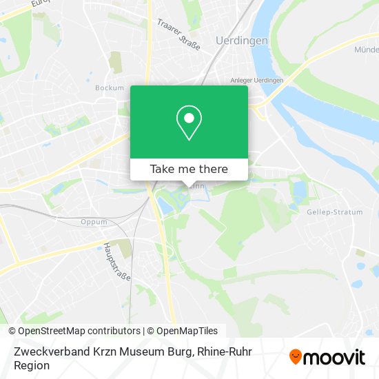 Zweckverband Krzn Museum Burg map