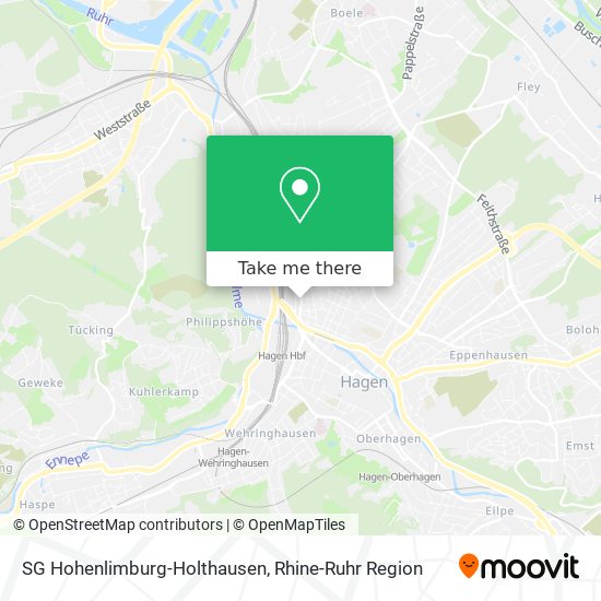 SG Hohenlimburg-Holthausen map