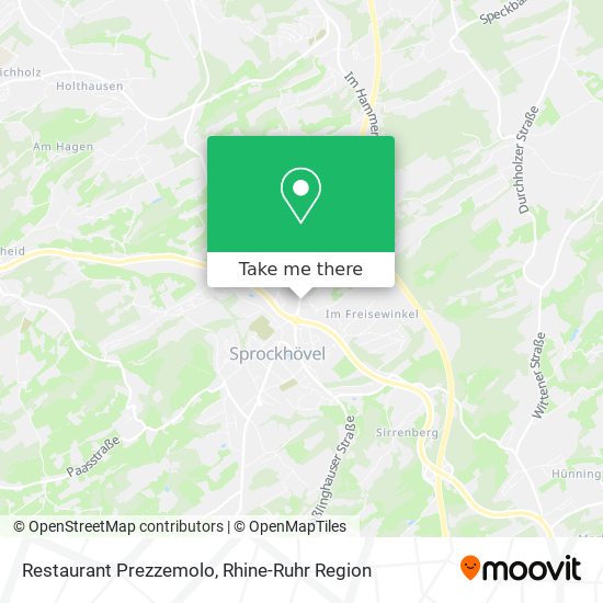 Карта Restaurant Prezzemolo