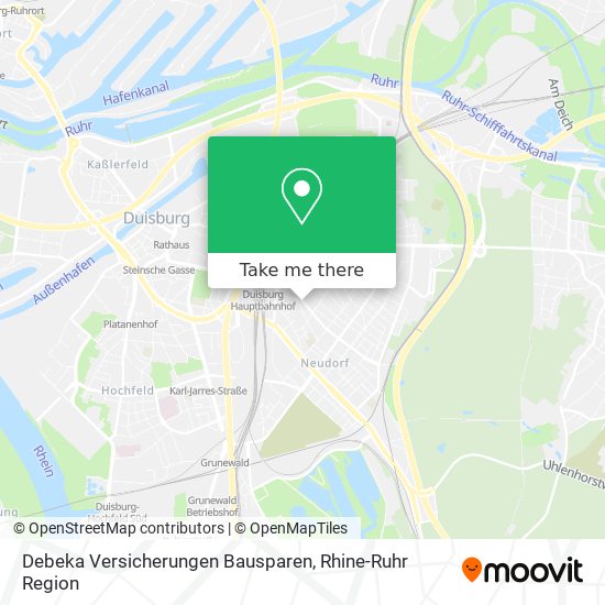 Debeka Versicherungen Bausparen map