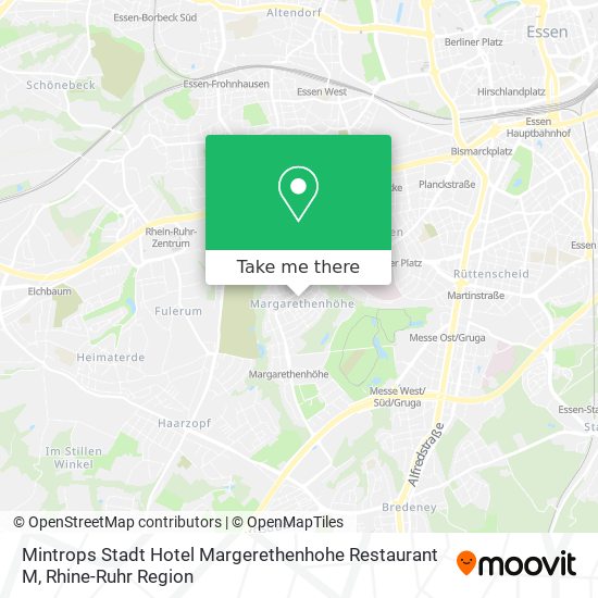 Mintrops Stadt Hotel Margerethenhohe Restaurant M map