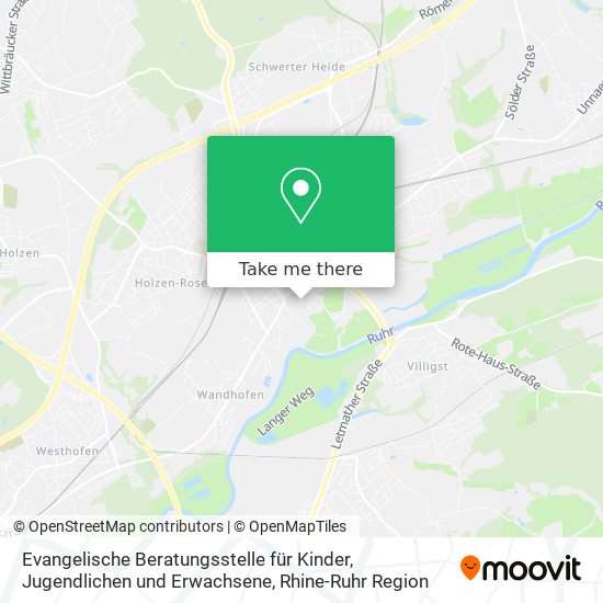 Evangelische Beratungsstelle für Kinder, Jugendlichen und Erwachsene map