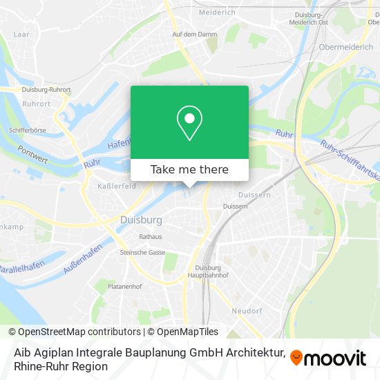 Карта Aib Agiplan Integrale Bauplanung GmbH Architektur