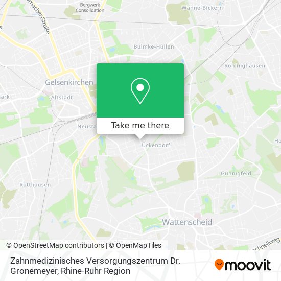 Zahnmedizinisches Versorgungszentrum Dr. Gronemeyer map