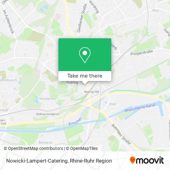 Nowicki-Lampert-Catering map