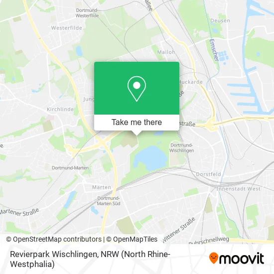 Revierpark Wischlingen map