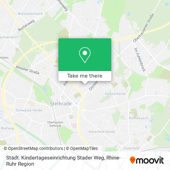 Städt. Kindertageseinrichtung Stader Weg map