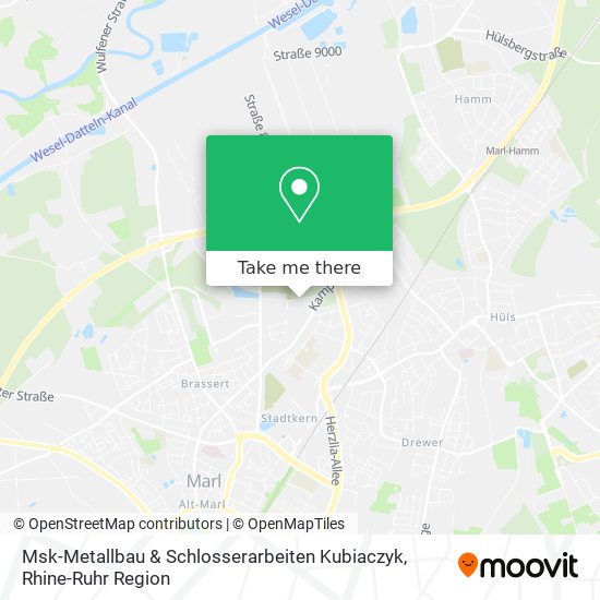Msk-Metallbau & Schlosserarbeiten Kubiaczyk map