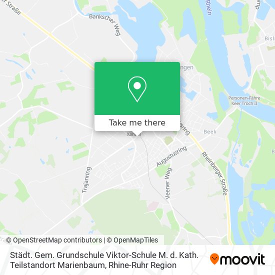 Städt. Gem. Grundschule Viktor-Schule M. d. Kath. Teilstandort Marienbaum map