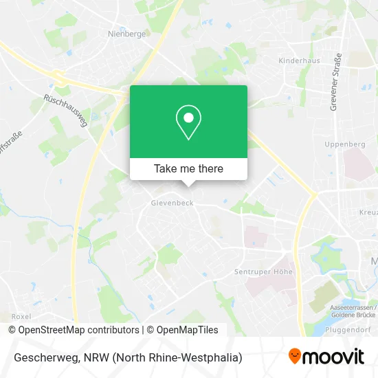 Gescherweg map