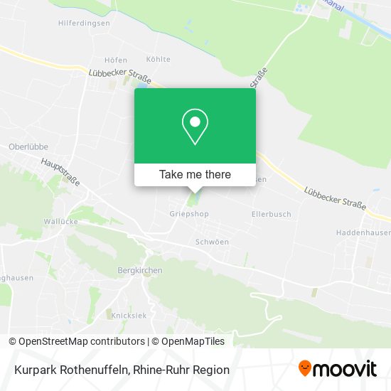 Kurpark Rothenuffeln map