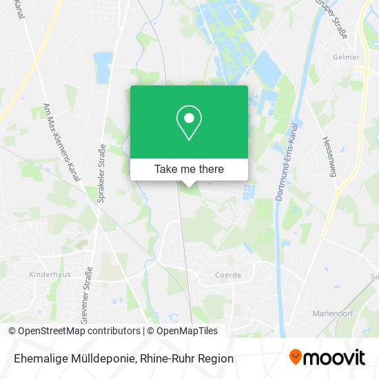 Ehemalige Mülldeponie map