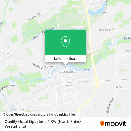 Quality Hotel Lippstadt map