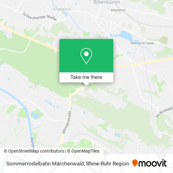 Sommerrodelbahn Märchenwald map