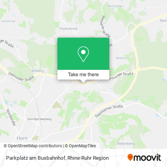 Карта Parkplatz am Busbahnhof