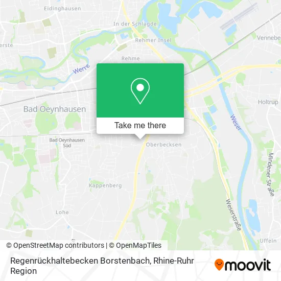 Карта Regenrückhaltebecken Borstenbach