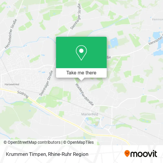 Карта Krummen Timpen