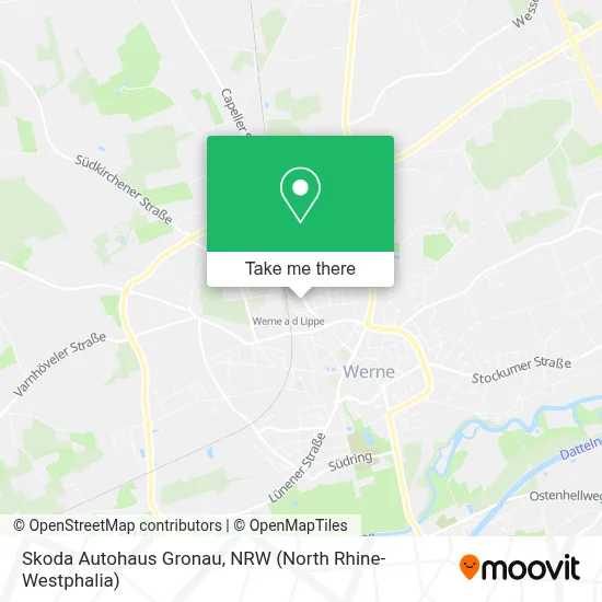 Skoda Autohaus Gronau map