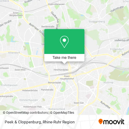 Peek & Cloppenburg map