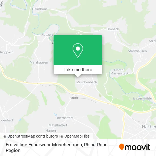 Карта Freiwillige Feuerwehr Müschenbach