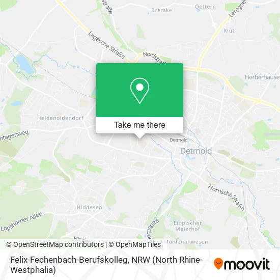 Карта Felix-Fechenbach-Berufskolleg