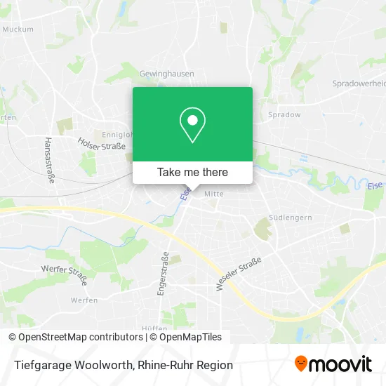 Карта Tiefgarage Woolworth