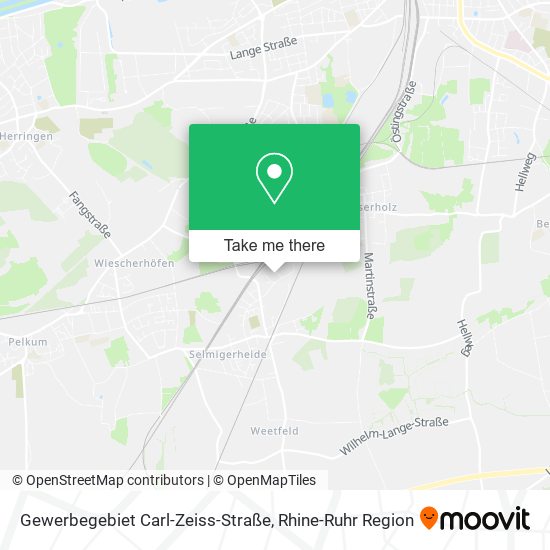 Gewerbegebiet Carl-Zeiss-Straße map