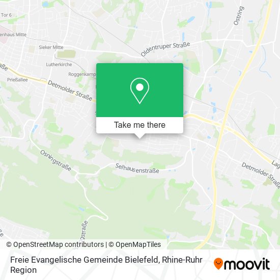 Freie Evangelische Gemeinde Bielefeld map