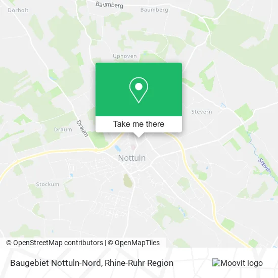 Карта Baugebiet Nottuln-Nord