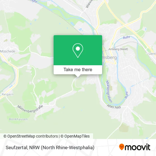 Карта Seufzertal