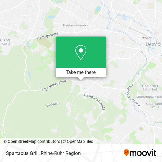 Карта Spartacus Grill