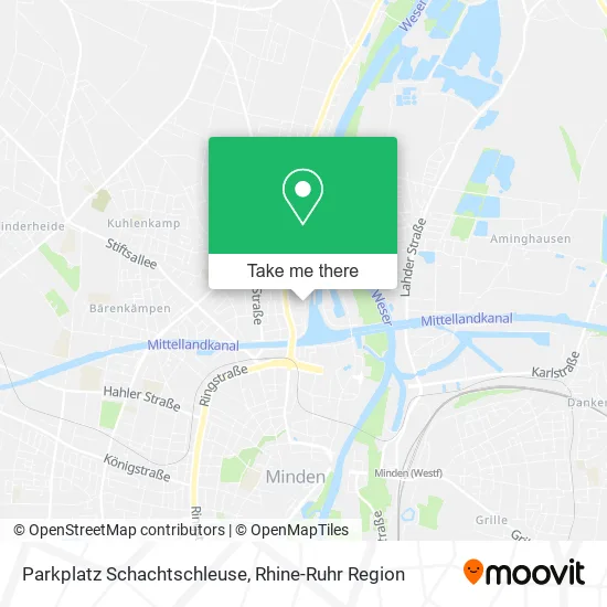 Карта Parkplatz Schachtschleuse