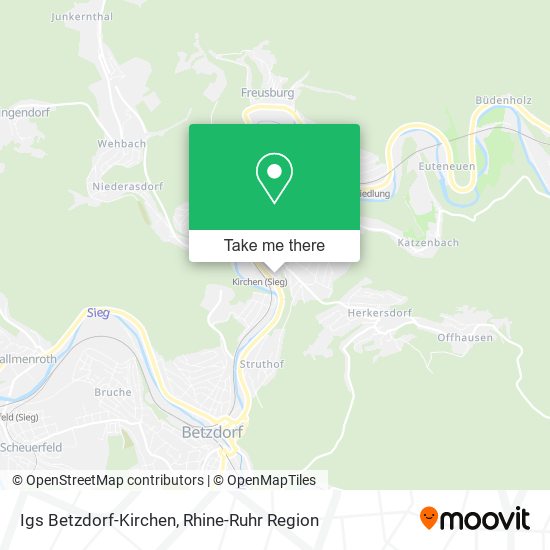 Igs Betzdorf-Kirchen map