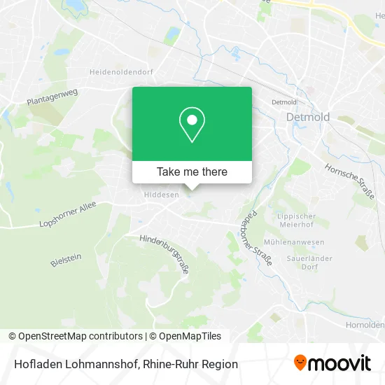 Карта Hofladen Lohmannshof