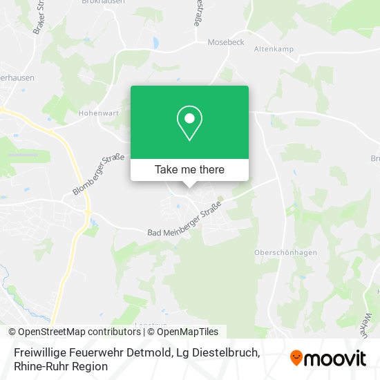 Freiwillige Feuerwehr Detmold, Lg Diestelbruch map