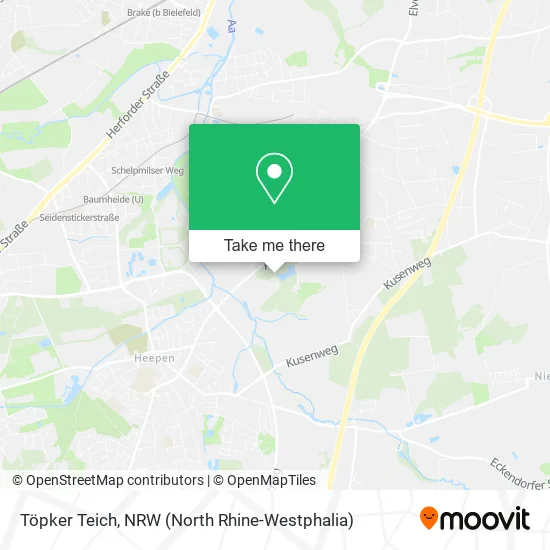 Карта Töpker Teich