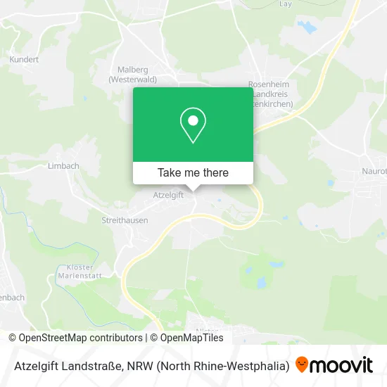 Atzelgift Landstraße map