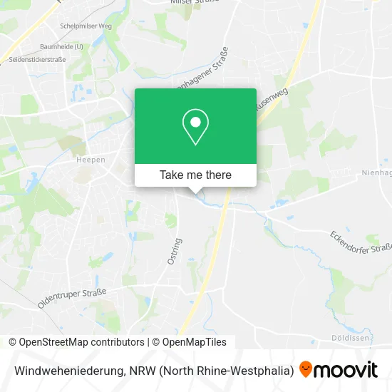 Карта Windweheniederung