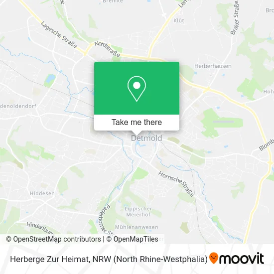 Карта Herberge Zur Heimat