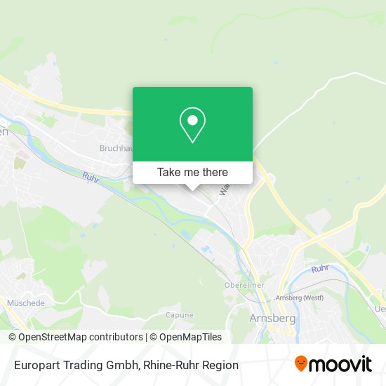 Europart Trading Gmbh map