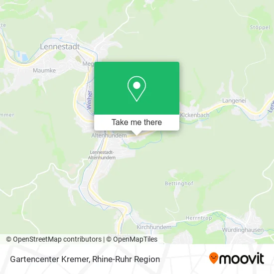 Карта Gartencenter Kremer